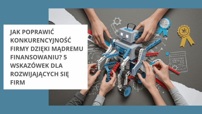 kilka rąk składa robota z klocków lego