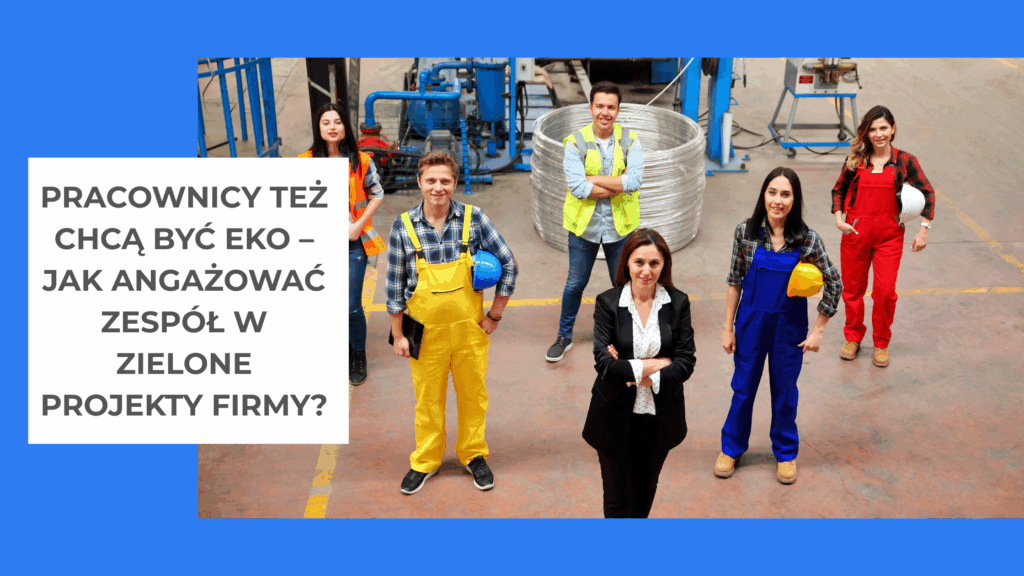 grupa ludzi stoi poi środku hali