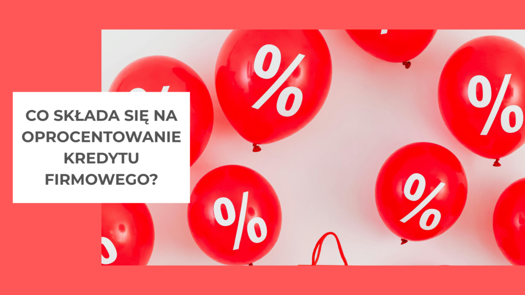 czerwone balony z z symbolem procentów