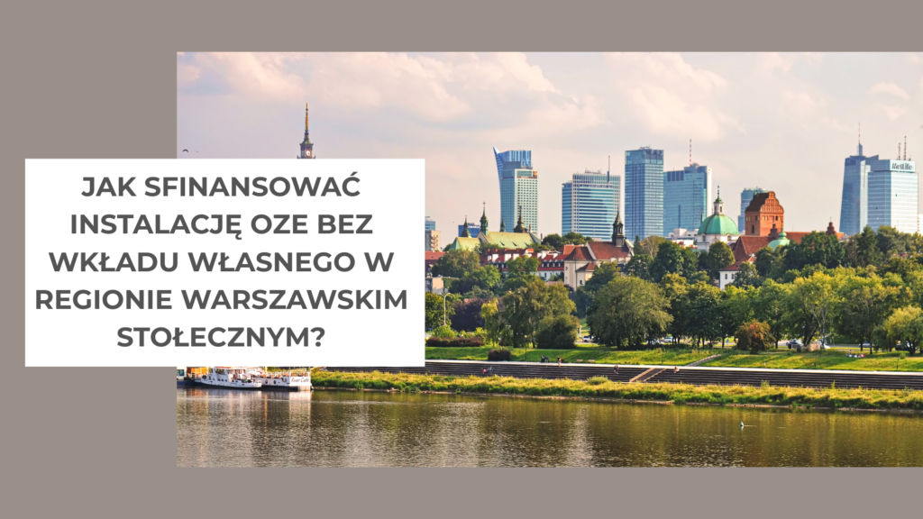 widok na Warszawę