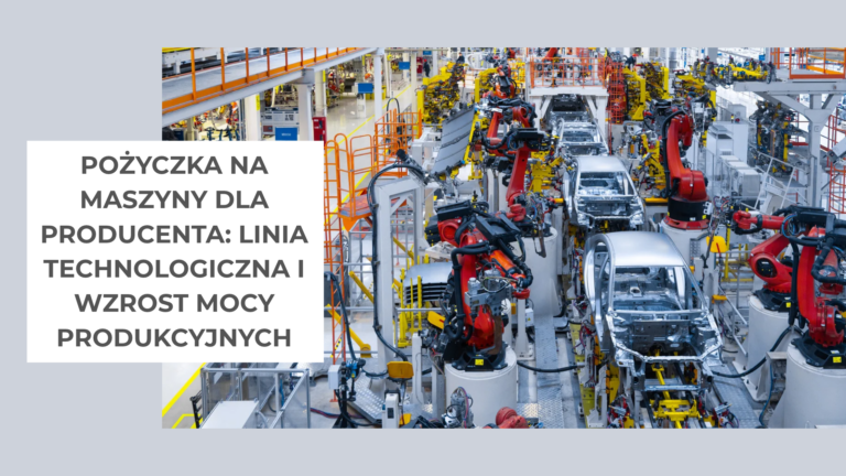 linia produkcyjna widziana z góry